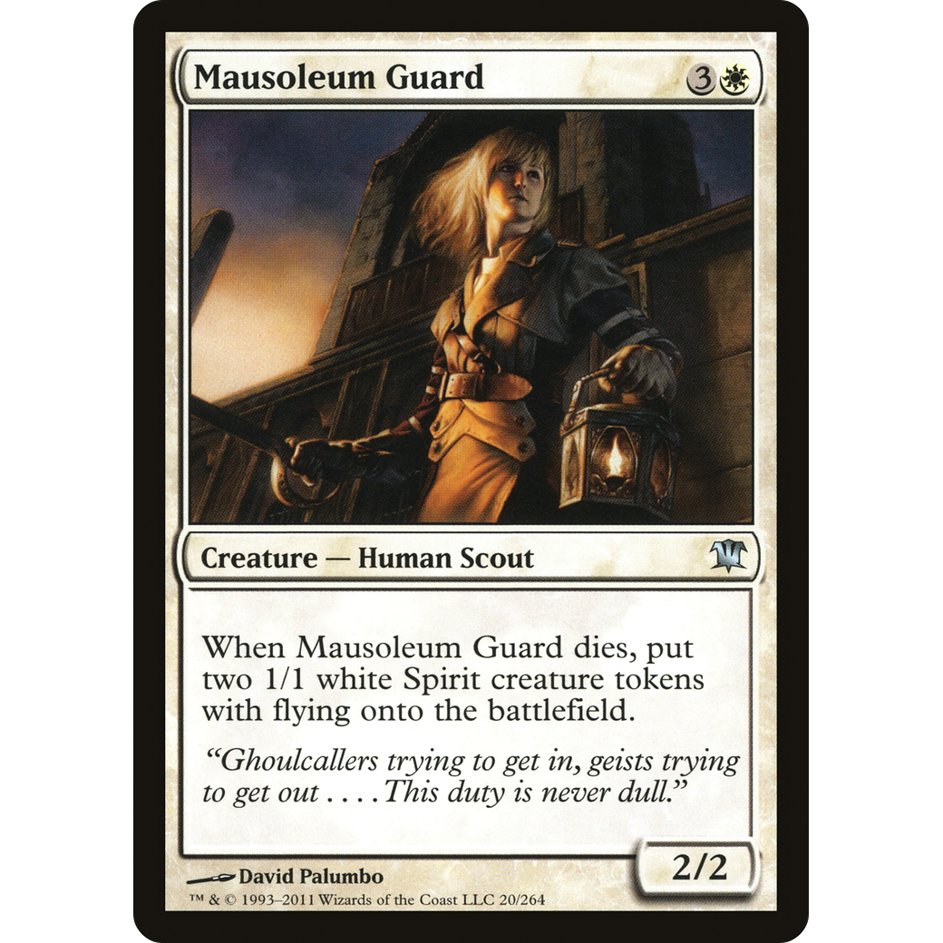 Mausoleum Guard (ISD-020) - Innistrad Foil