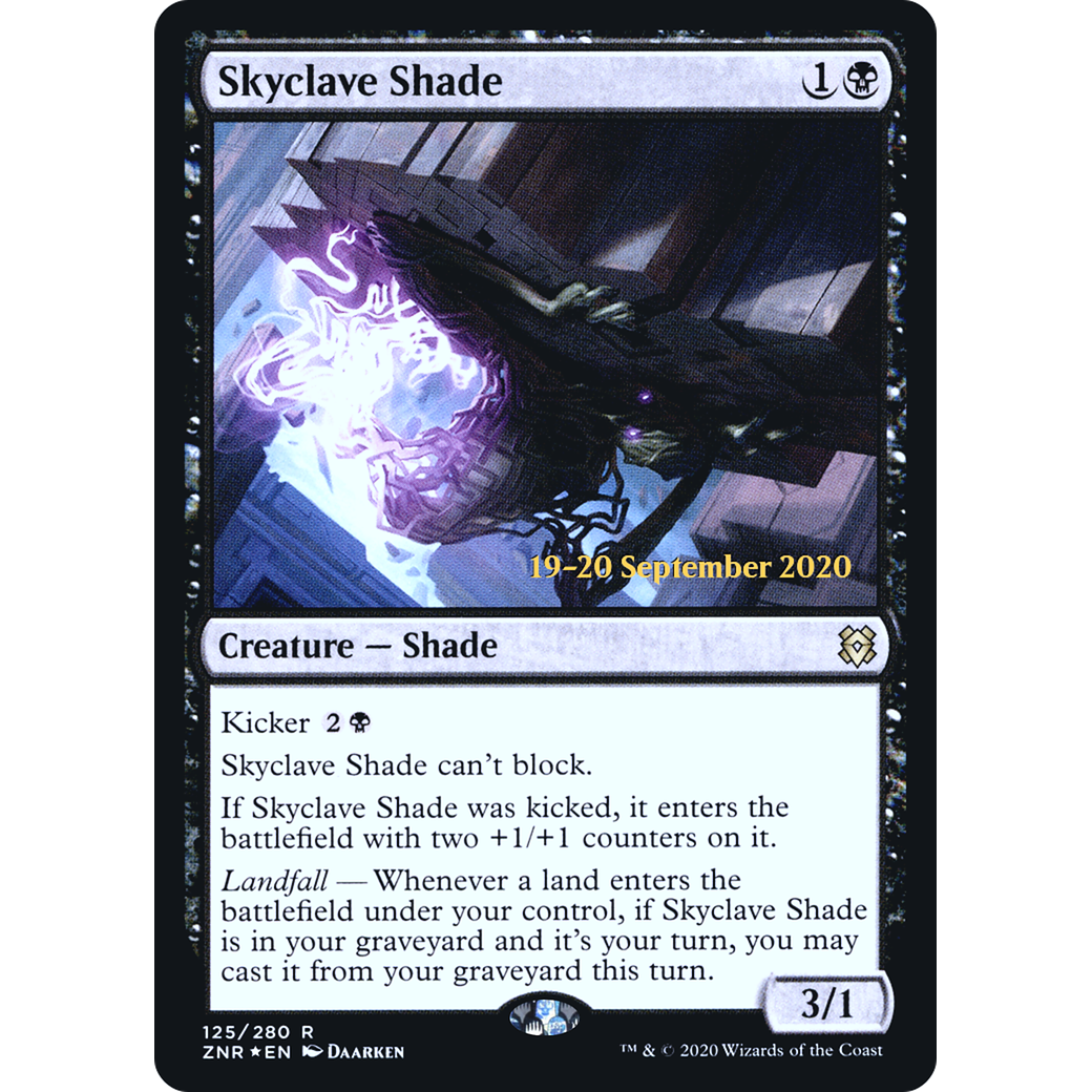 Skyclave Shade (PRE-125) - Zendikar Rising Promos Foil