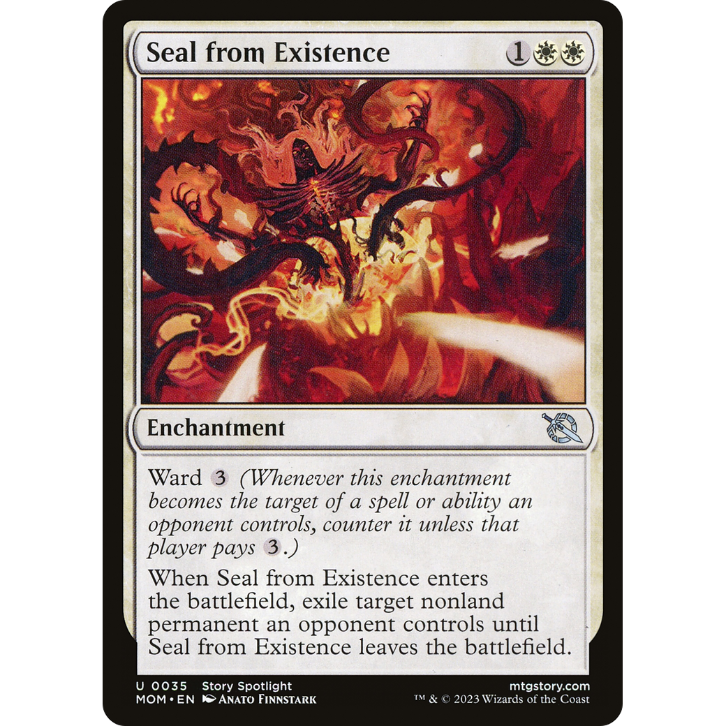 Seal from Existence (MOM-035) - March of the Machine