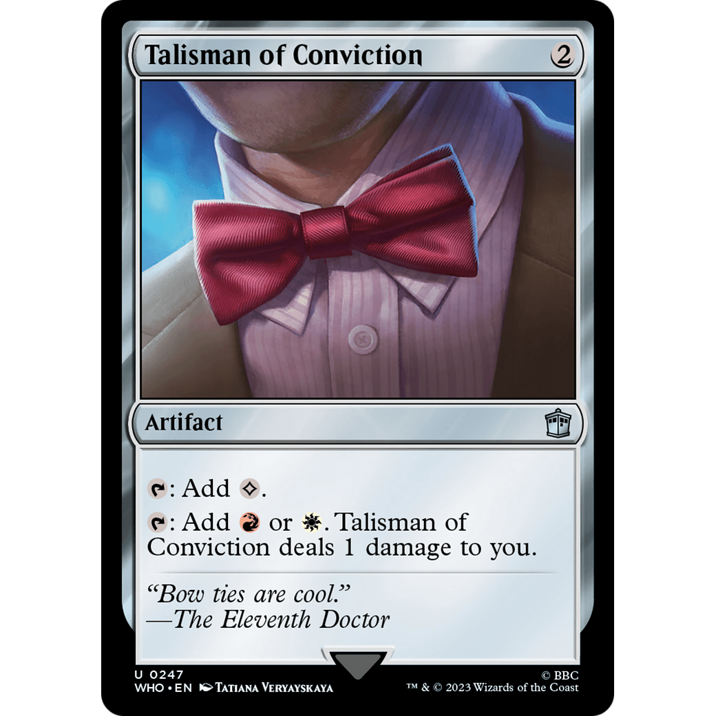 Talisman of Conviction (WHO-247) - Doctor Who