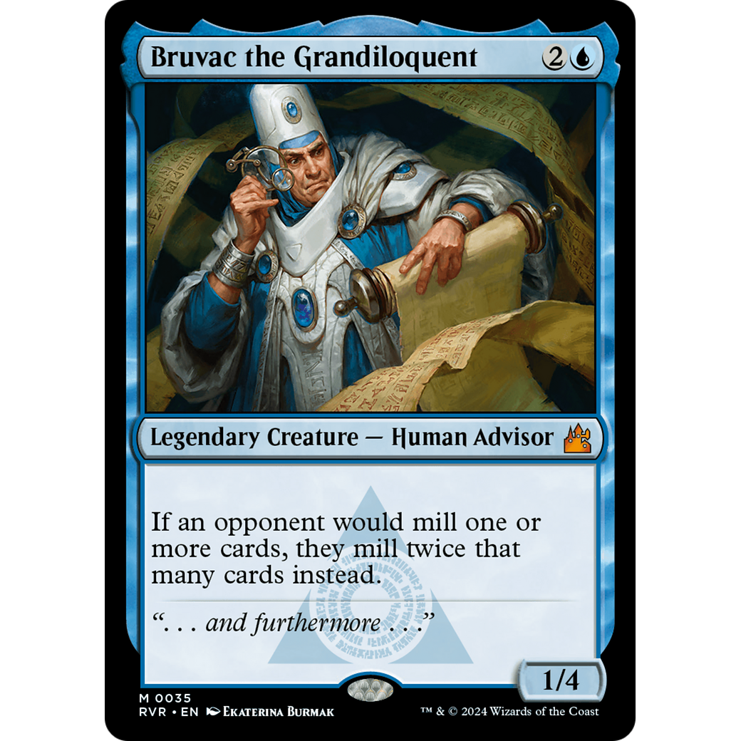 Bruvac the Grandiloquent (RVR-035) - Ravnica Remastered