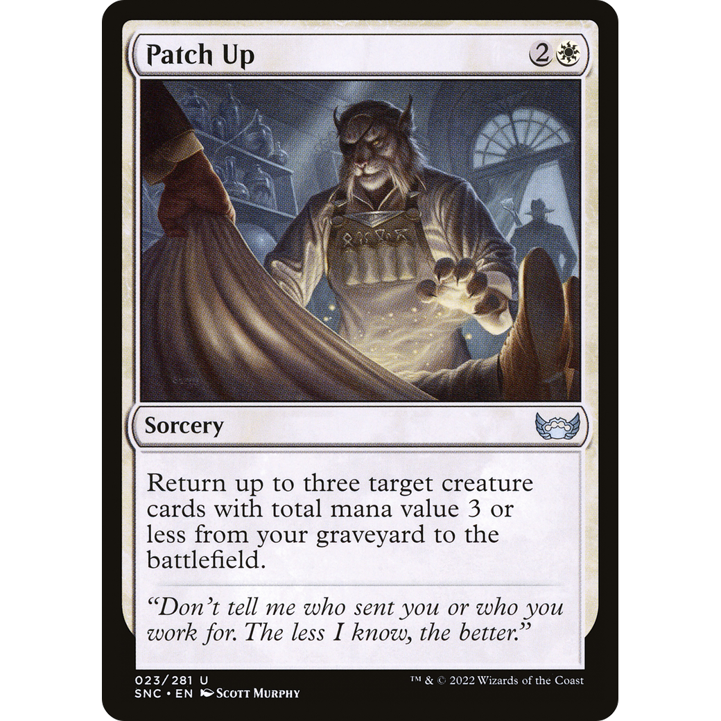Patch Up (SNC-023) - Streets of New Capenna Foil