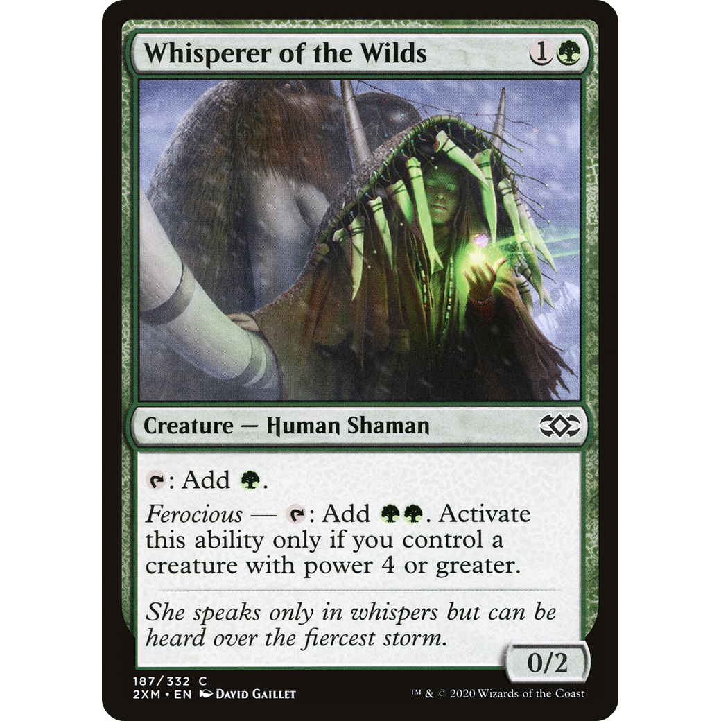Whisperer of the Wilds (2XM-187) - Double Masters