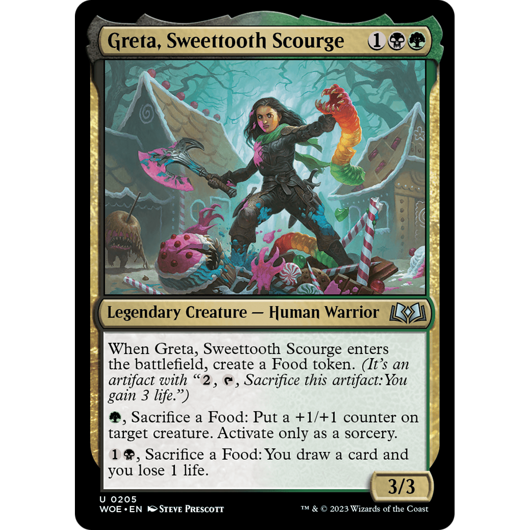 Greta, Sweettooth Scourge (WOE-205) - Wilds of Eldraine