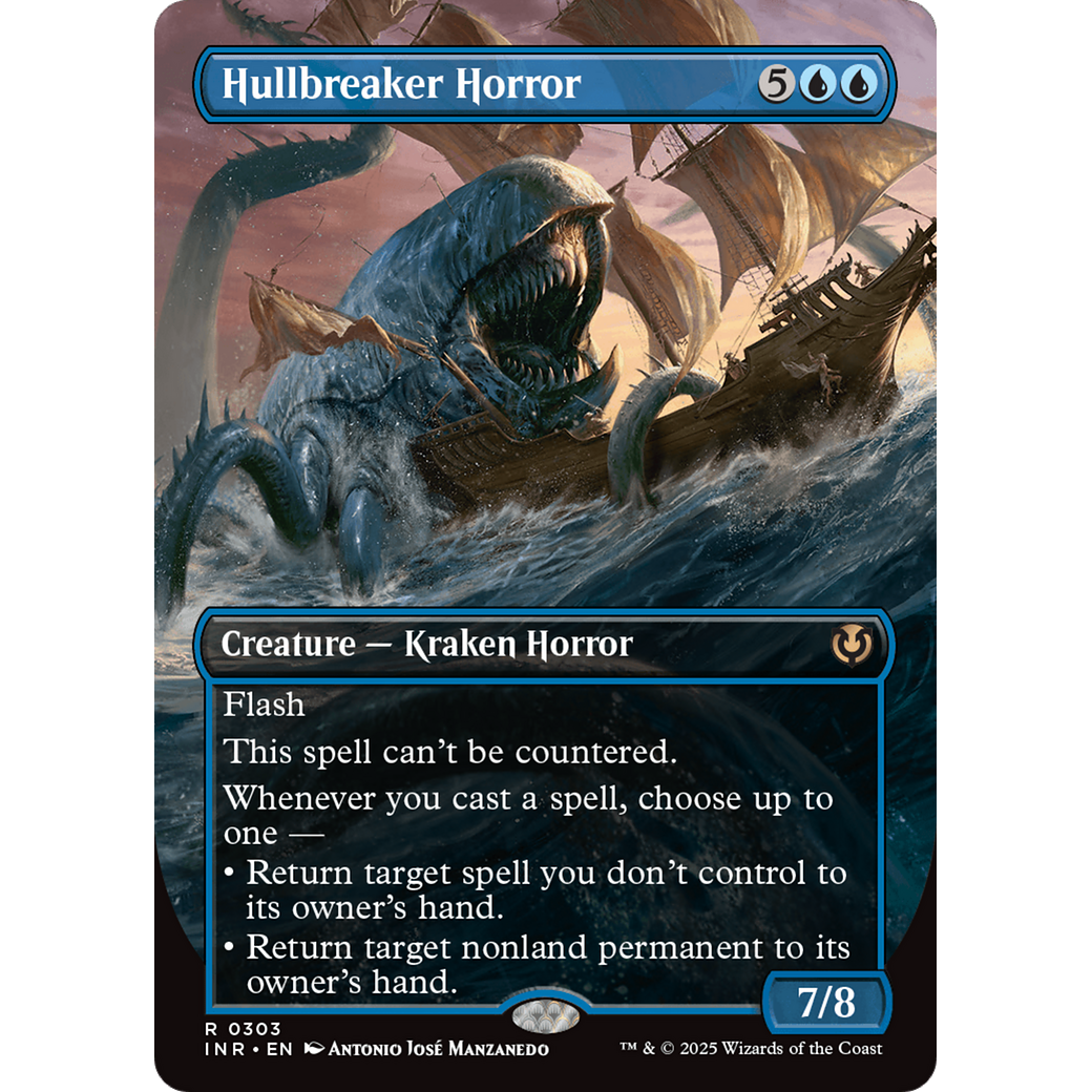 Hullbreaker Horror (INR-303) - Innistrad Remastered (Borderless) Foil