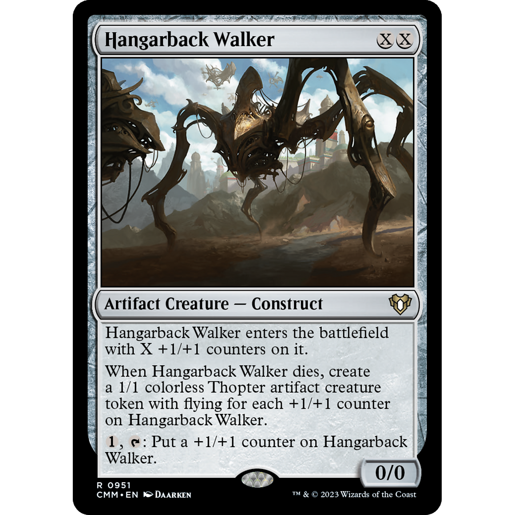 Hangarback Walker (CMM-951) - Commander Masters