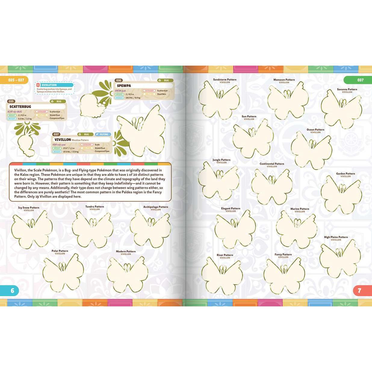 Pokémon The Official Sticker Book Of The Paldea Region  by Pikachu Press: Paperback; 126 pages / English