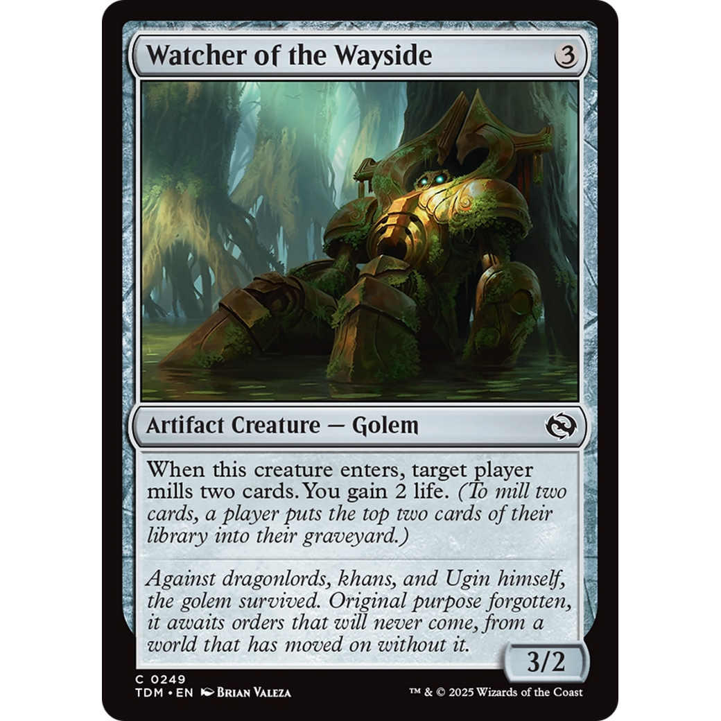 Watcher of the Wayside (TDM-249) - Tarkir: Dragonstorm Foil