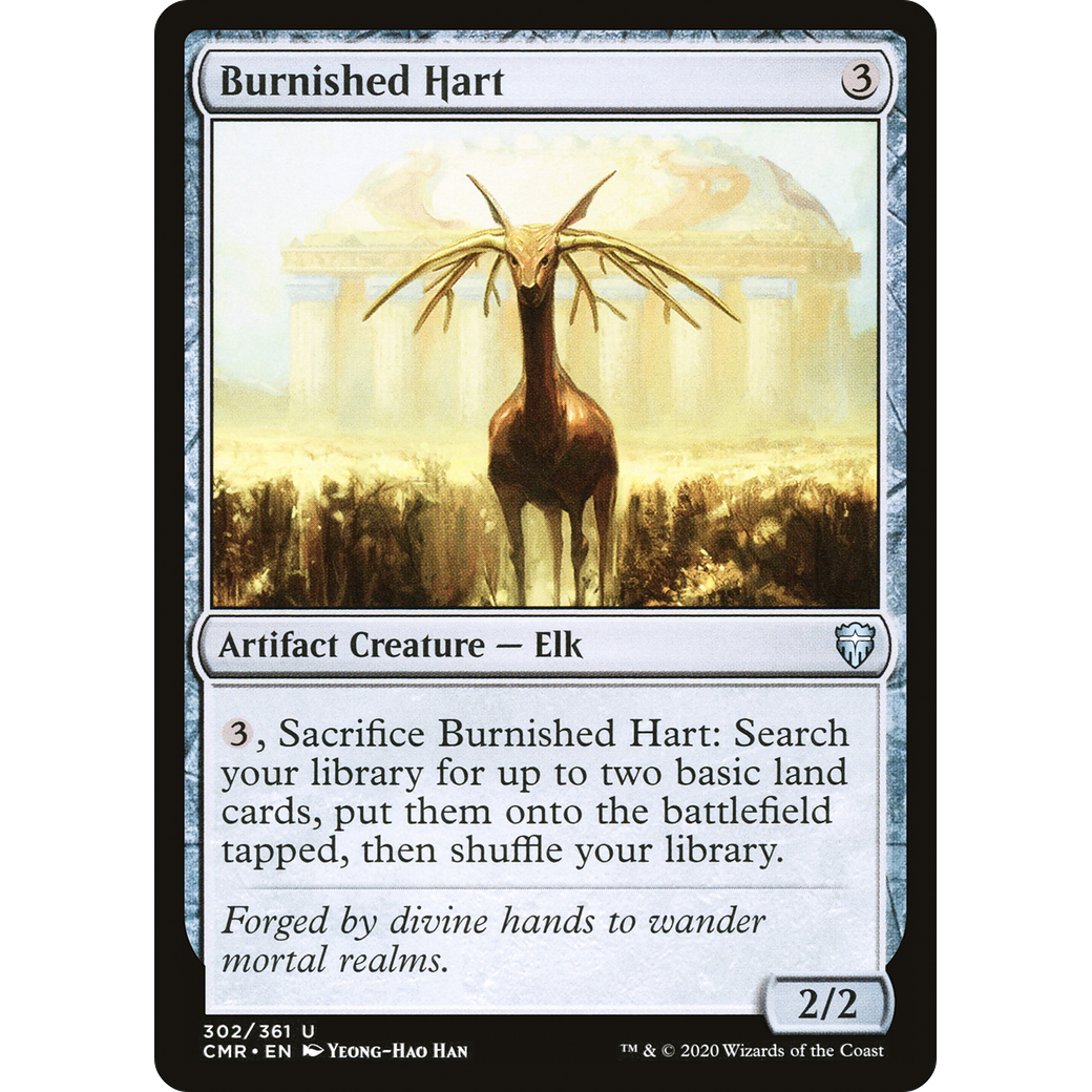 Burnished Hart (CMR-302) - Commander Legends Foil