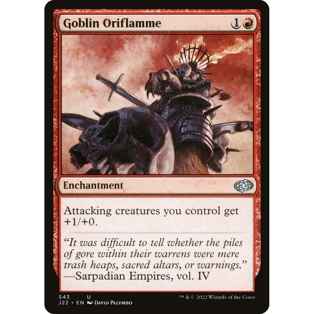 Goblin Oriflamme (J22-543) - Jumpstart 2022