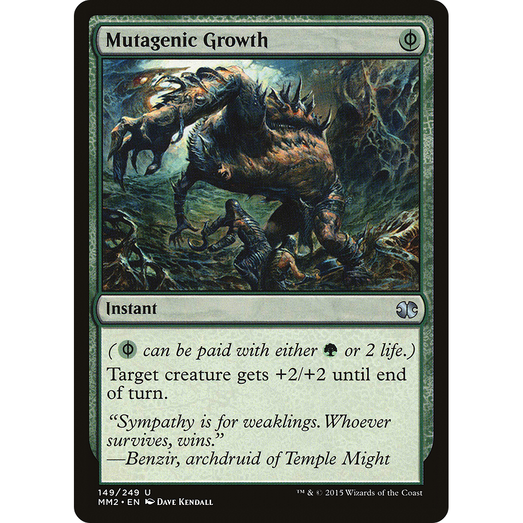 Mutagenic Growth (MM2-149) - Modern Masters 2015 Foil