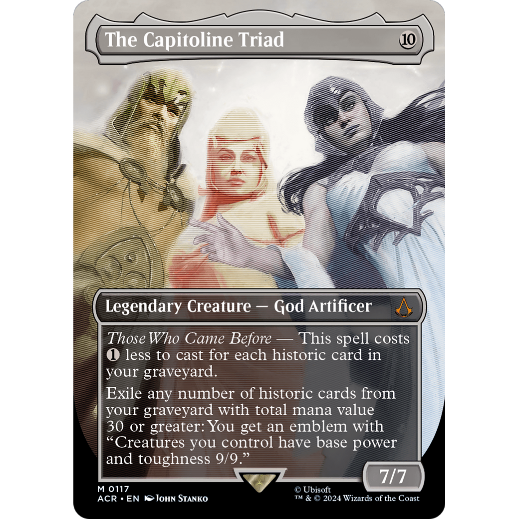 The Capitoline Triad (Borderless) (ACR-117) - Assassin's Creed (Borderless)