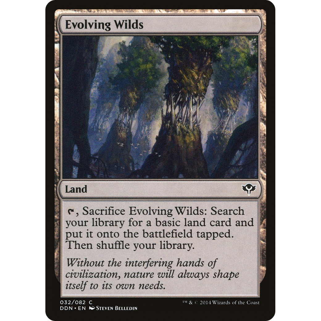 Evolving Wilds (DDN-032) - Duel Decks: Speed vs. Cunning