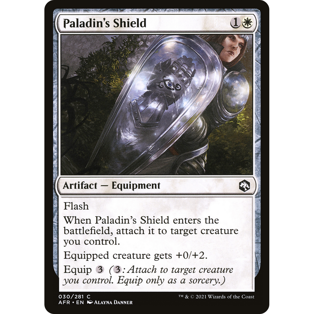 Paladin's Shield (AFR-030) - Adventures in the Forgotten Realms Foil
