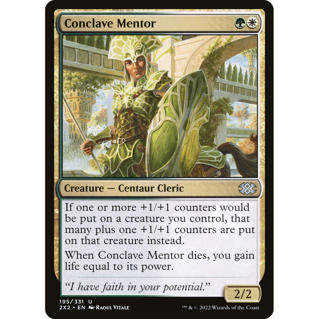 Conclave Mentor (2X2-195) - Double Masters 2022