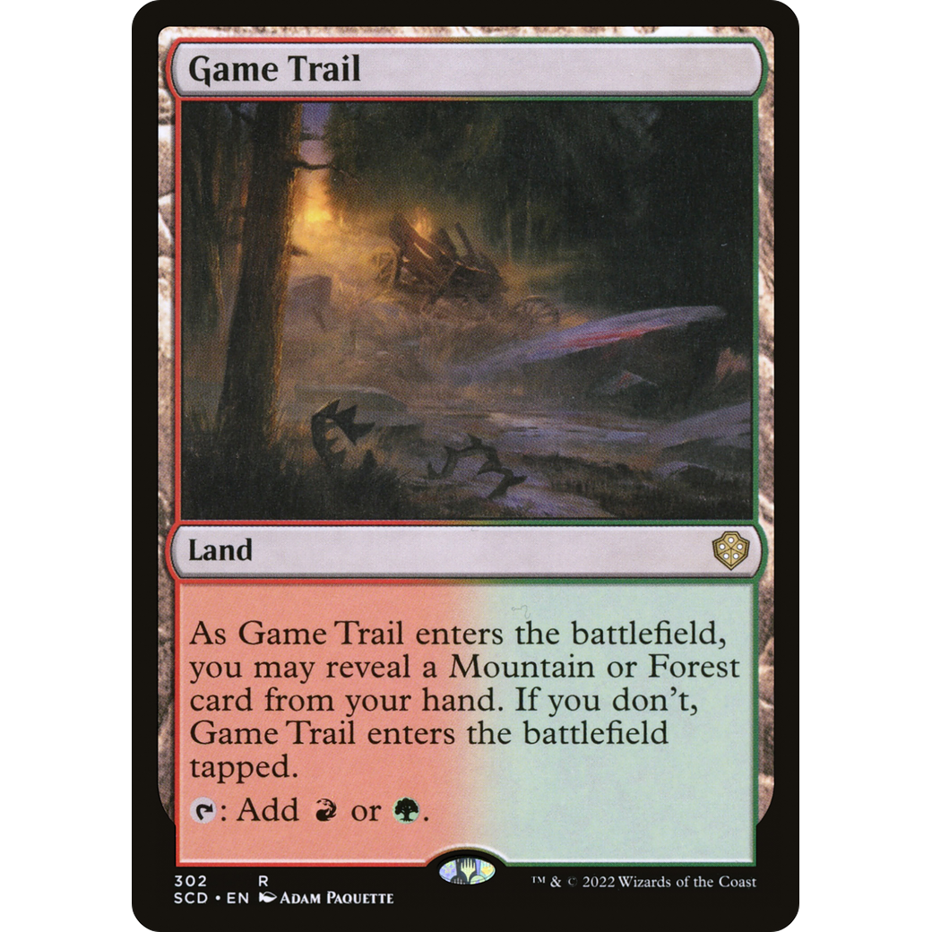 Game Trail (SCD-302) - Starter Commander Decks