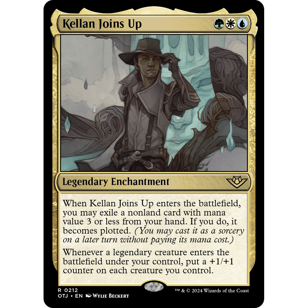 Kellan Joins Up (OTJ-212) - Outlaws of Thunder Junction Foil