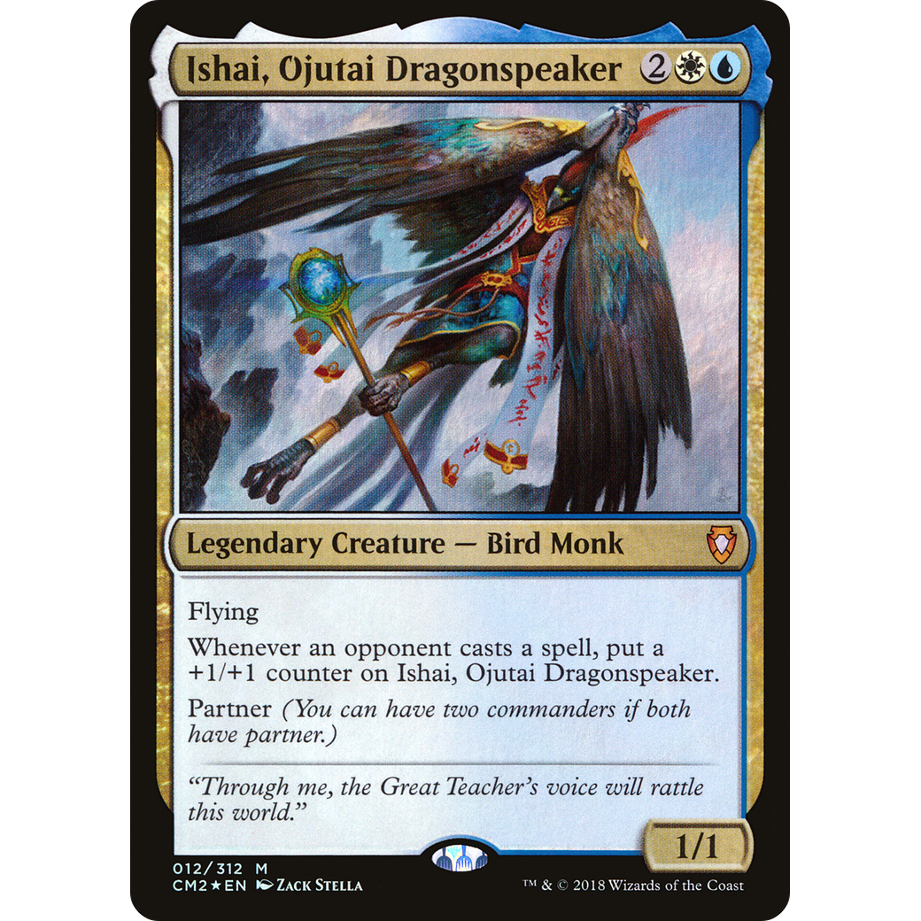 Ishai, Ojutai Dragonspeaker (CM2-012) - Commander Anthology Volume II Foil