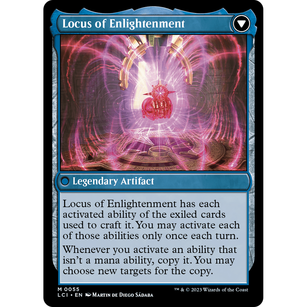 The Enigma Jewel // Locus of Enlightenment (LCI-055) - The Lost Caverns of Ixalan