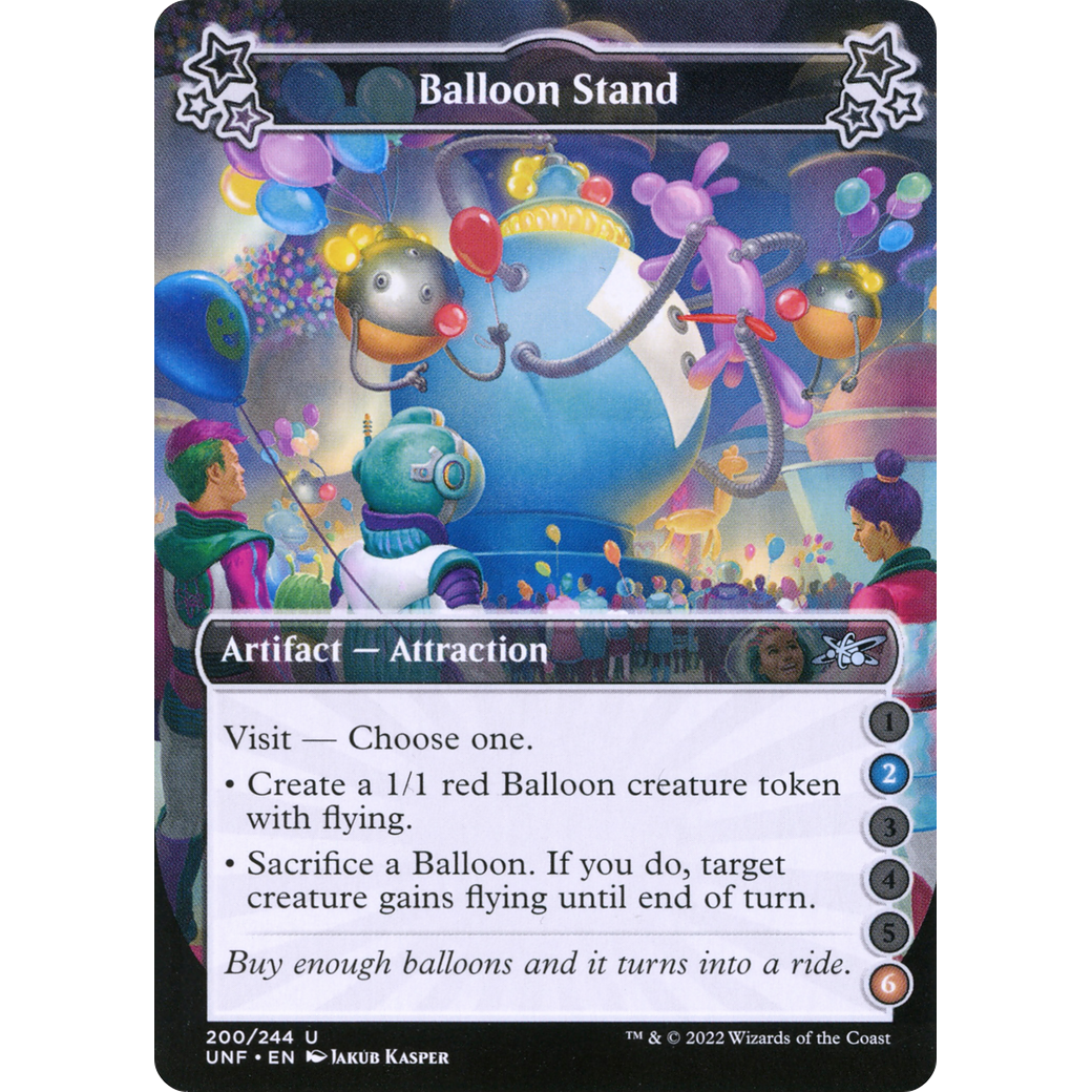 Balloon Stand (2-6) (UNF-200) - Unfinity Foil