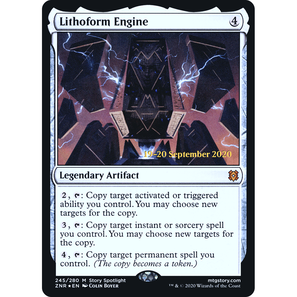 Lithoform Engine (PRE-245) - Zendikar Rising Promos Foil