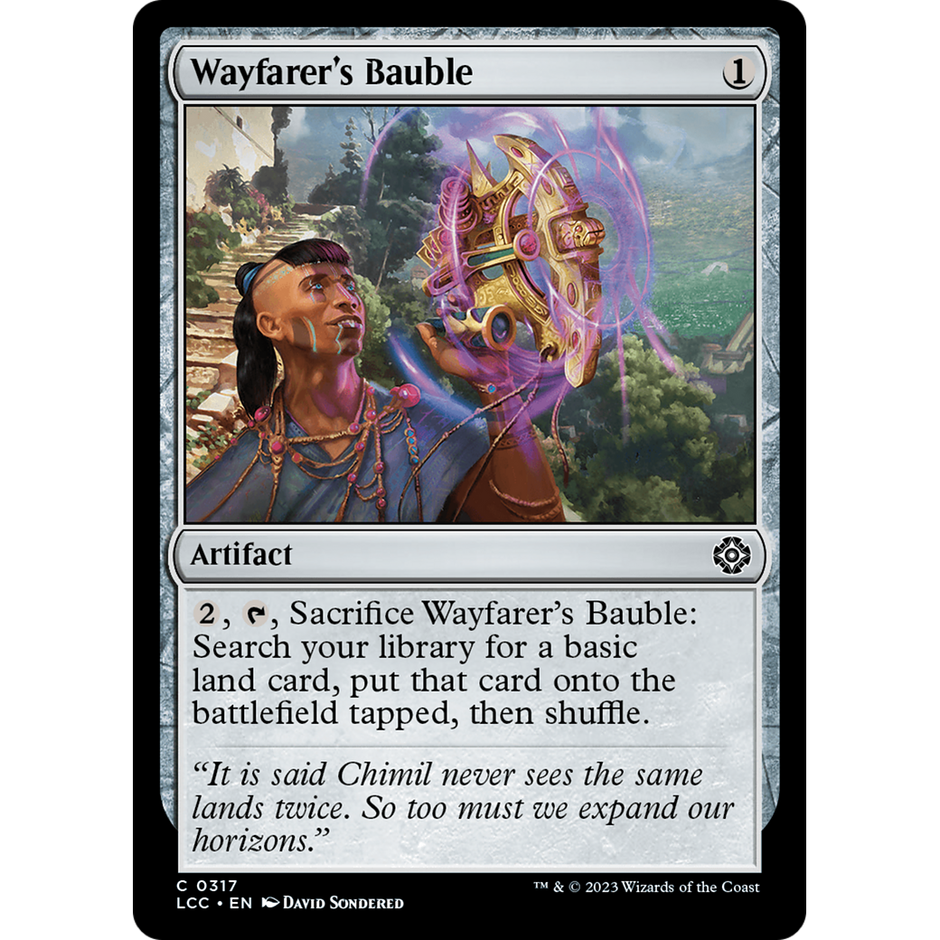 Wayfarer's Bauble (LCC-317) - The Lost Caverns of Ixalan Commander