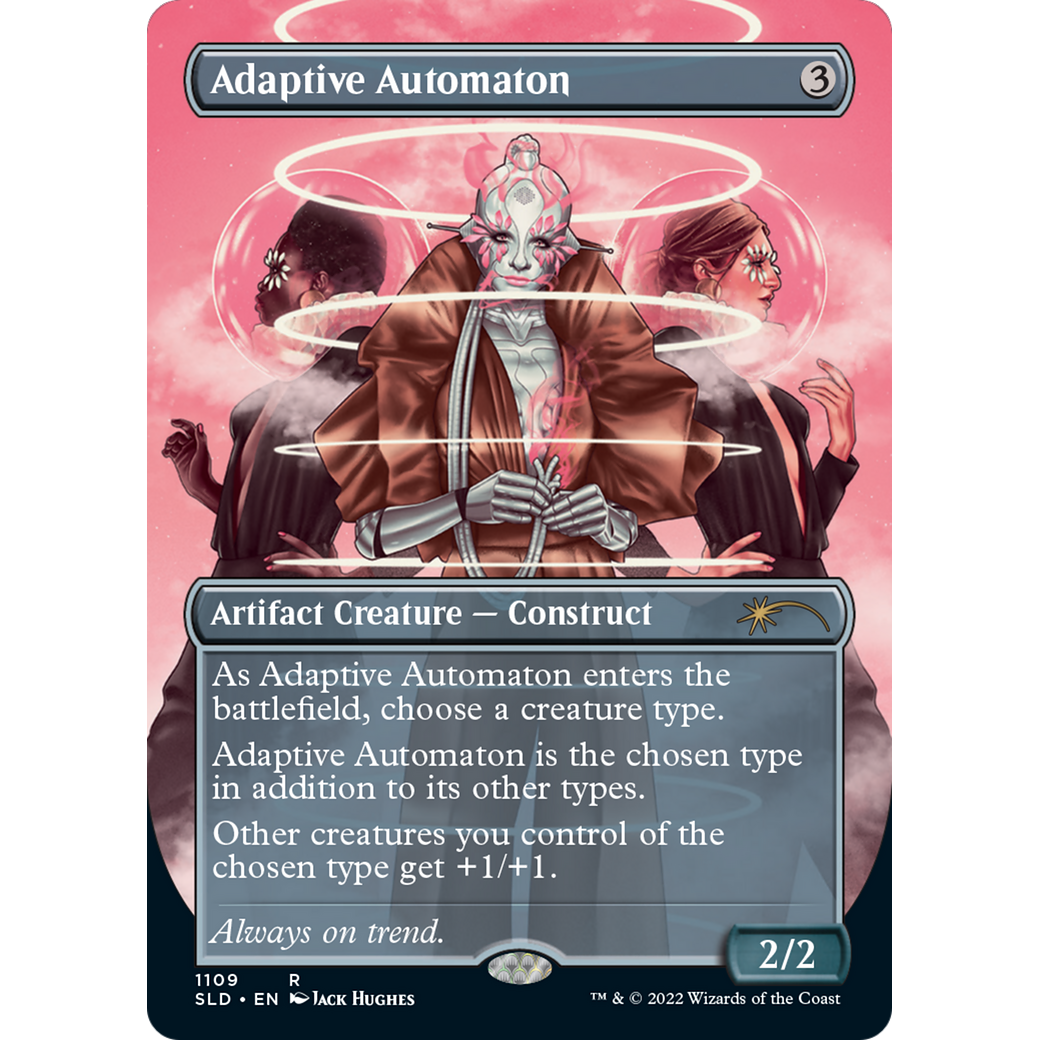 Adaptive Automaton (Borderless) (SLD-1109) - Secret Lair Drop (Borderless)