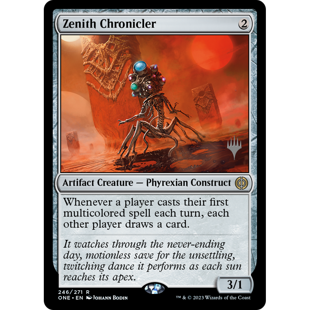 Zenith Chronicler (PPONE-246P) - Phyrexia: All Will Be One Promos Foil