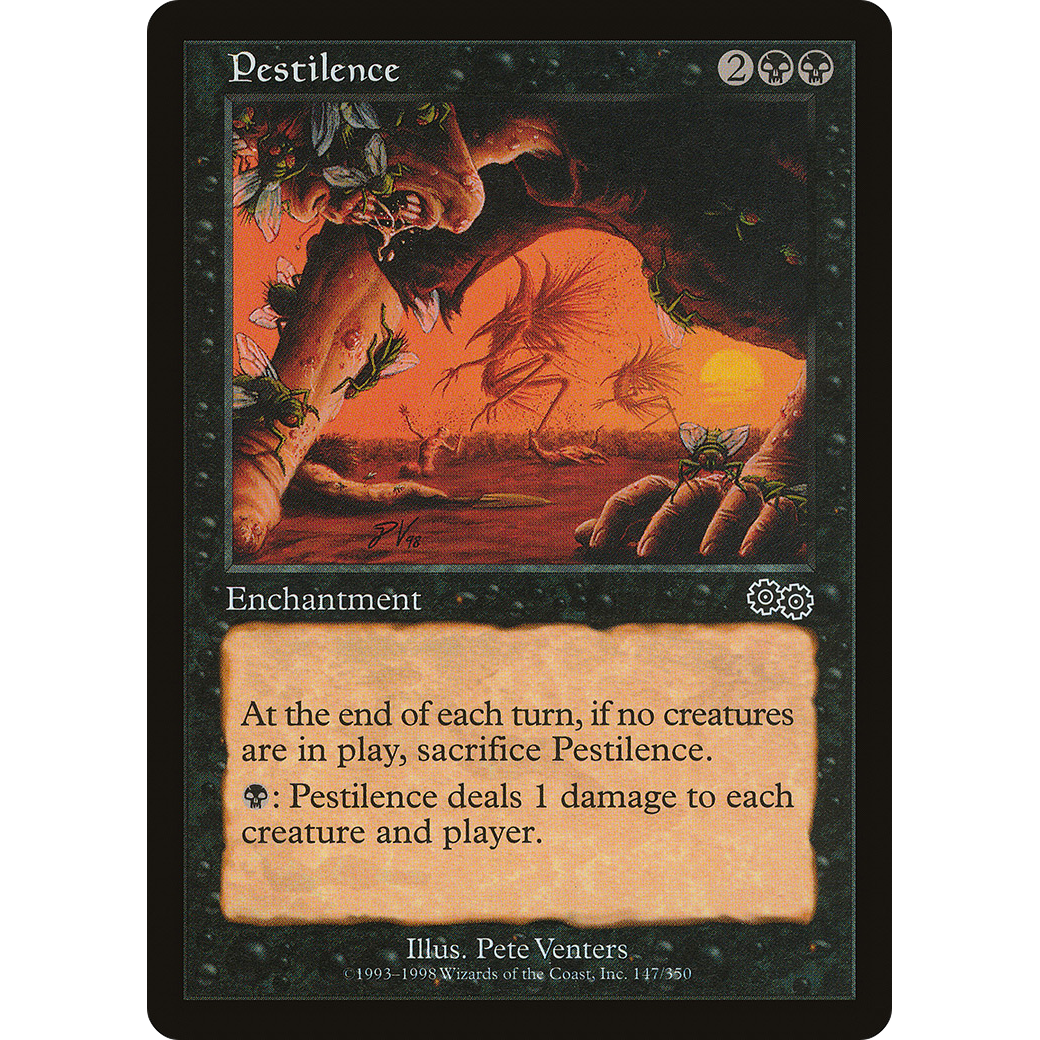 Pestilence (USG-147) - Urza's Saga