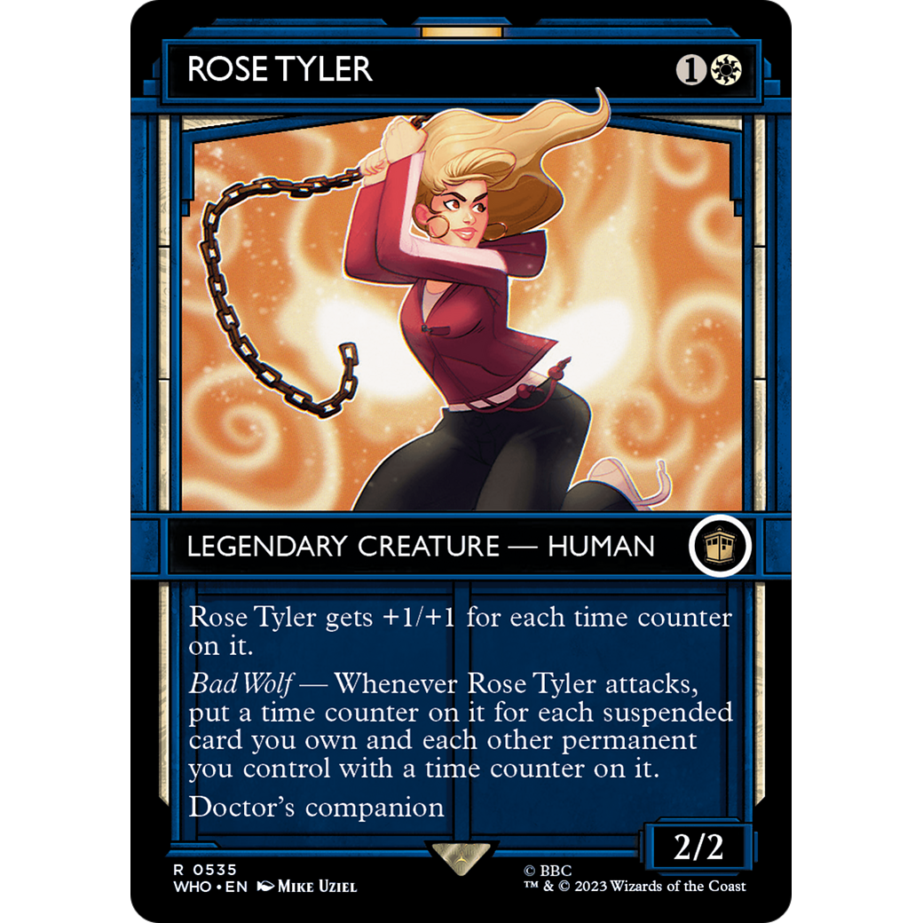 Rose Tyler (Showcase) (WHO-535) - Doctor Who: (Showcase) (Borderless) Foil