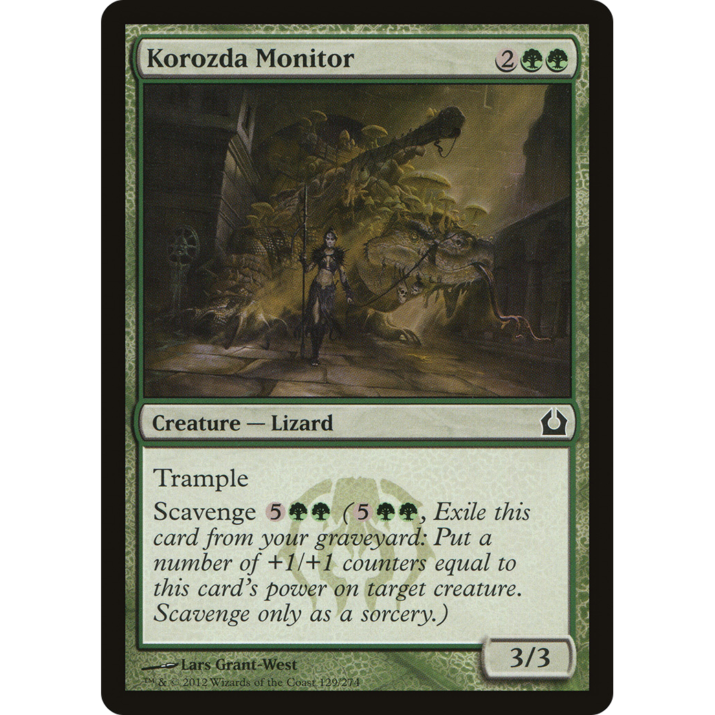 Korozda Monitor (RTR-129) - Return to Ravnica Foil