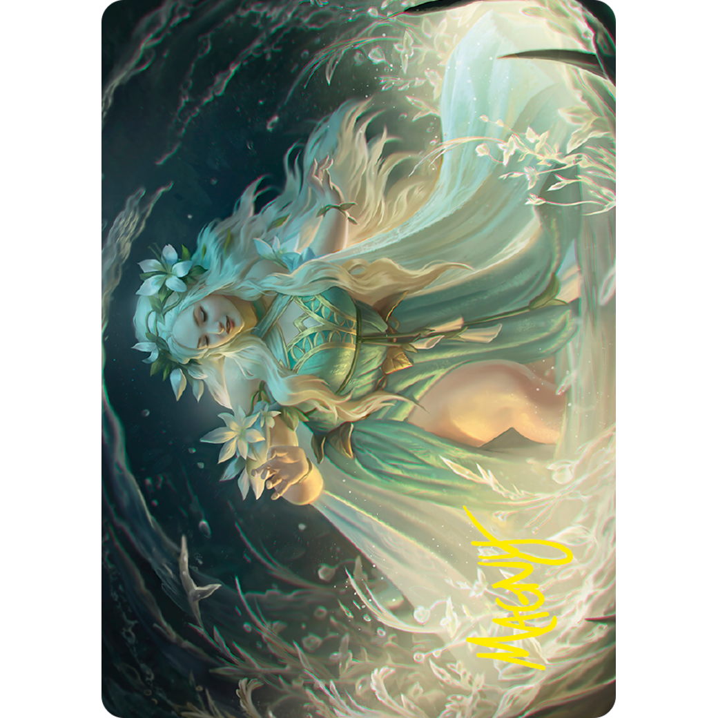 Goldberry, River-Daughter // Goldberry, River-Daughter (ALTR-006) - Tales of Middle-earth Art Series (Borderless) Foil
