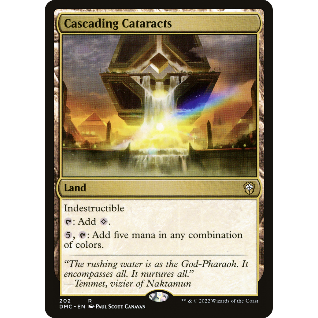 Cascading Cataracts (DMC-202) - Dominaria United Commander