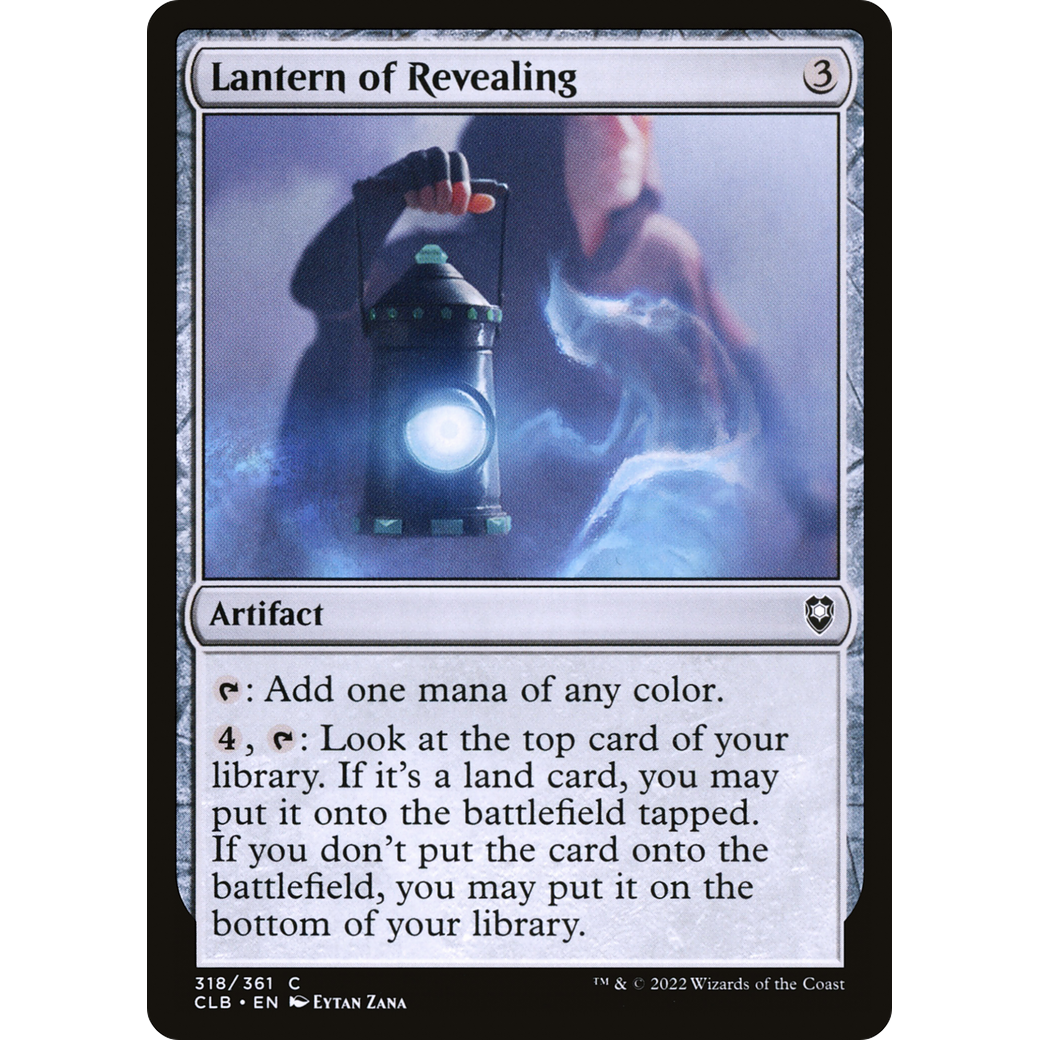 Lantern of Revealing (CLB-318) - Commander Legends: Battle for Baldur's Gate Foil