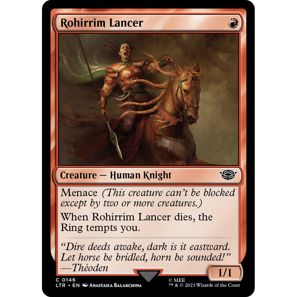Rohirrim Lancer (LTR-146) - The Lord of the Rings: Tales of Middle-earth