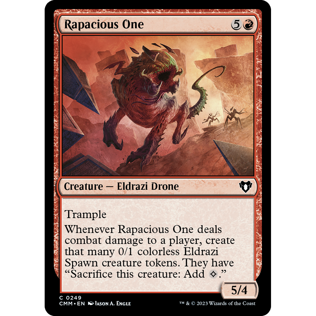 Rapacious One (CMM-249) - Commander Masters