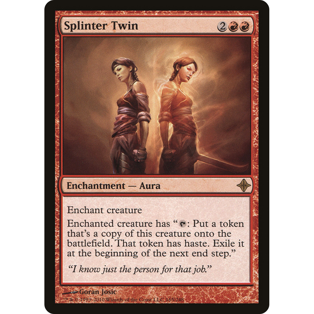 Splinter Twin (ROE-165) - Rise of the Eldrazi Foil