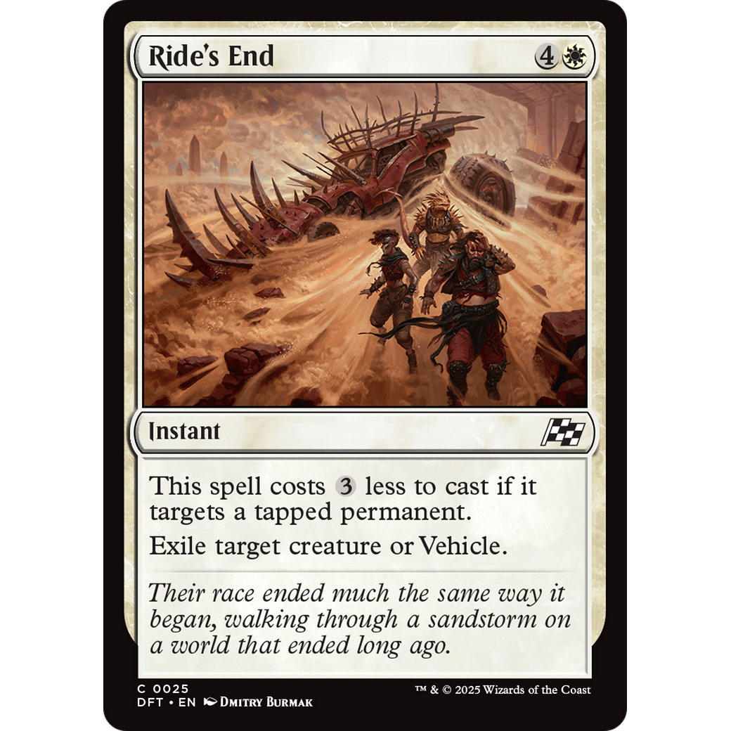 Ride's End (DFT-025) - Aetherdrift Foil