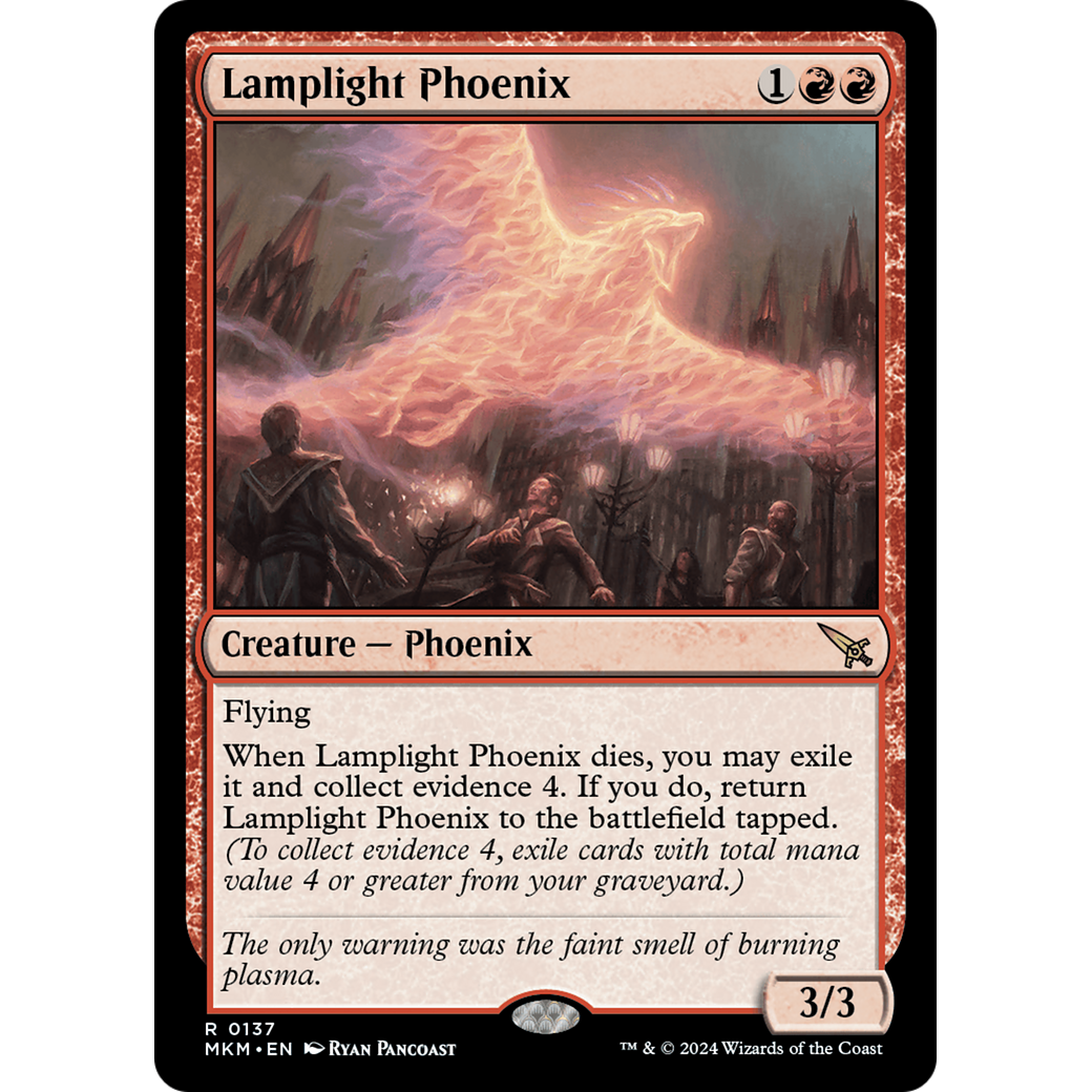 Lamplight Phoenix (MKM-137) - Murders at Karlov Manor