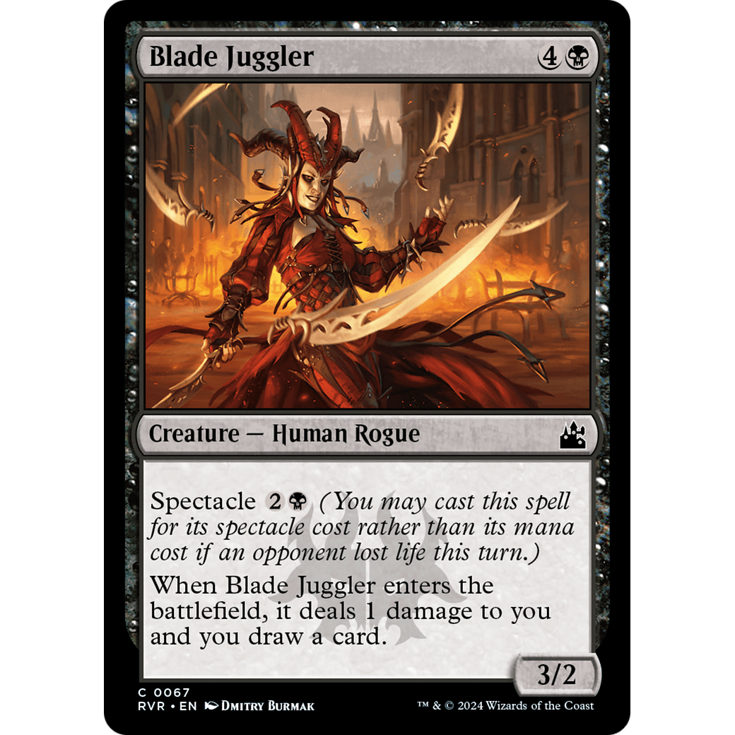 Blade Juggler (RVR-067) - Ravnica Remastered Foil