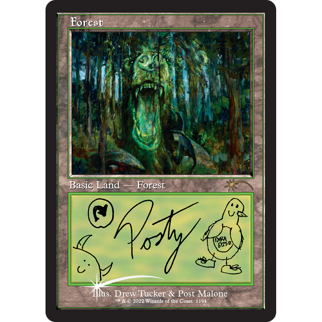 Forest (Post Malone) (SLD-1194) - Secret Lair Drop