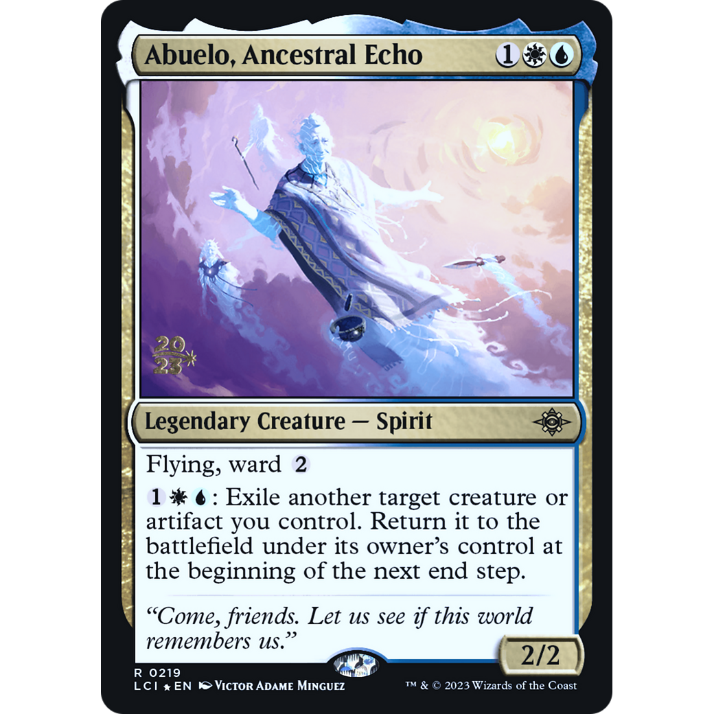 Abuelo, Ancestral Echo (PRE-219S) - The Lost Caverns of Ixalan Promos Foil