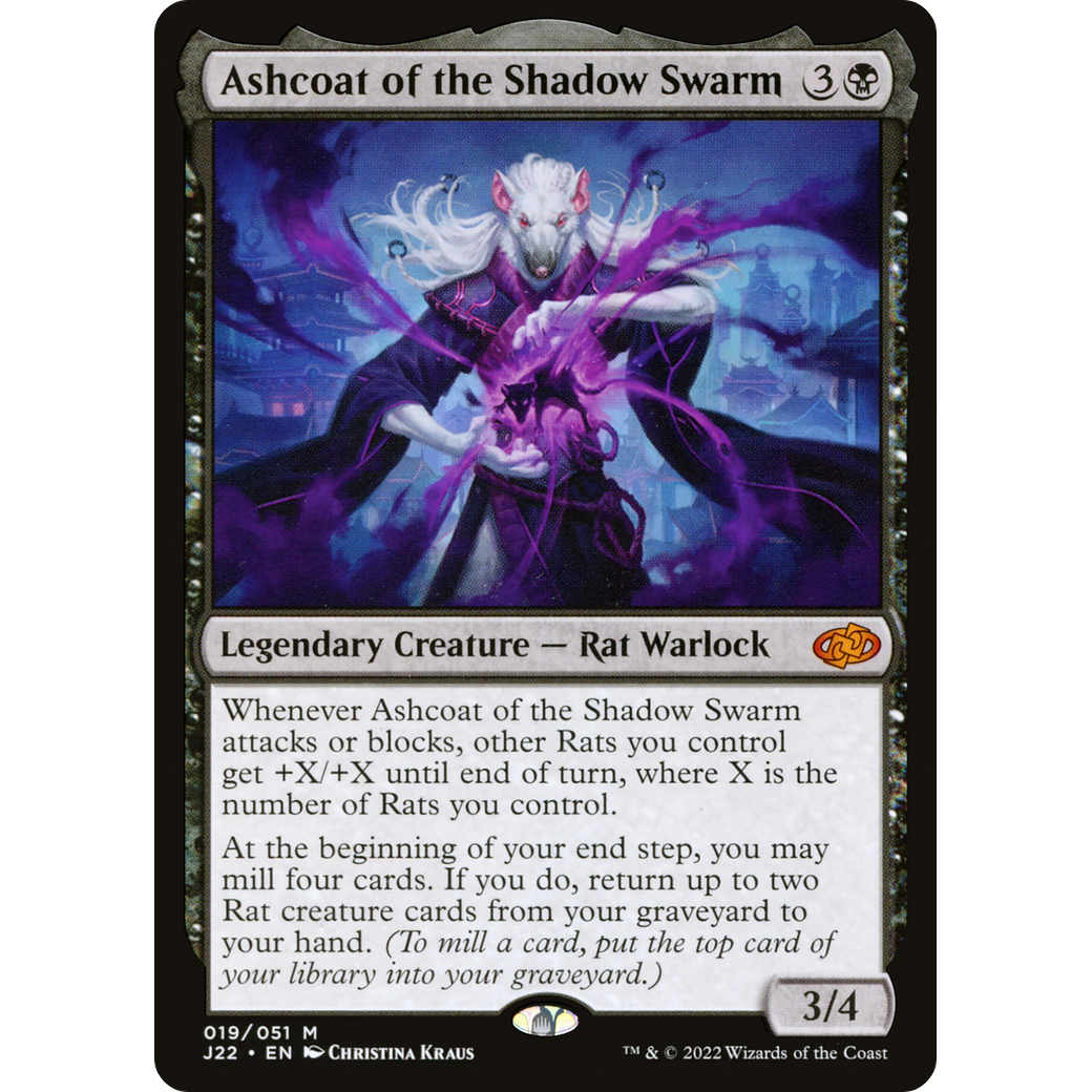 Ashcoat of the Shadow Swarm (J22-019) - Jumpstart 2022