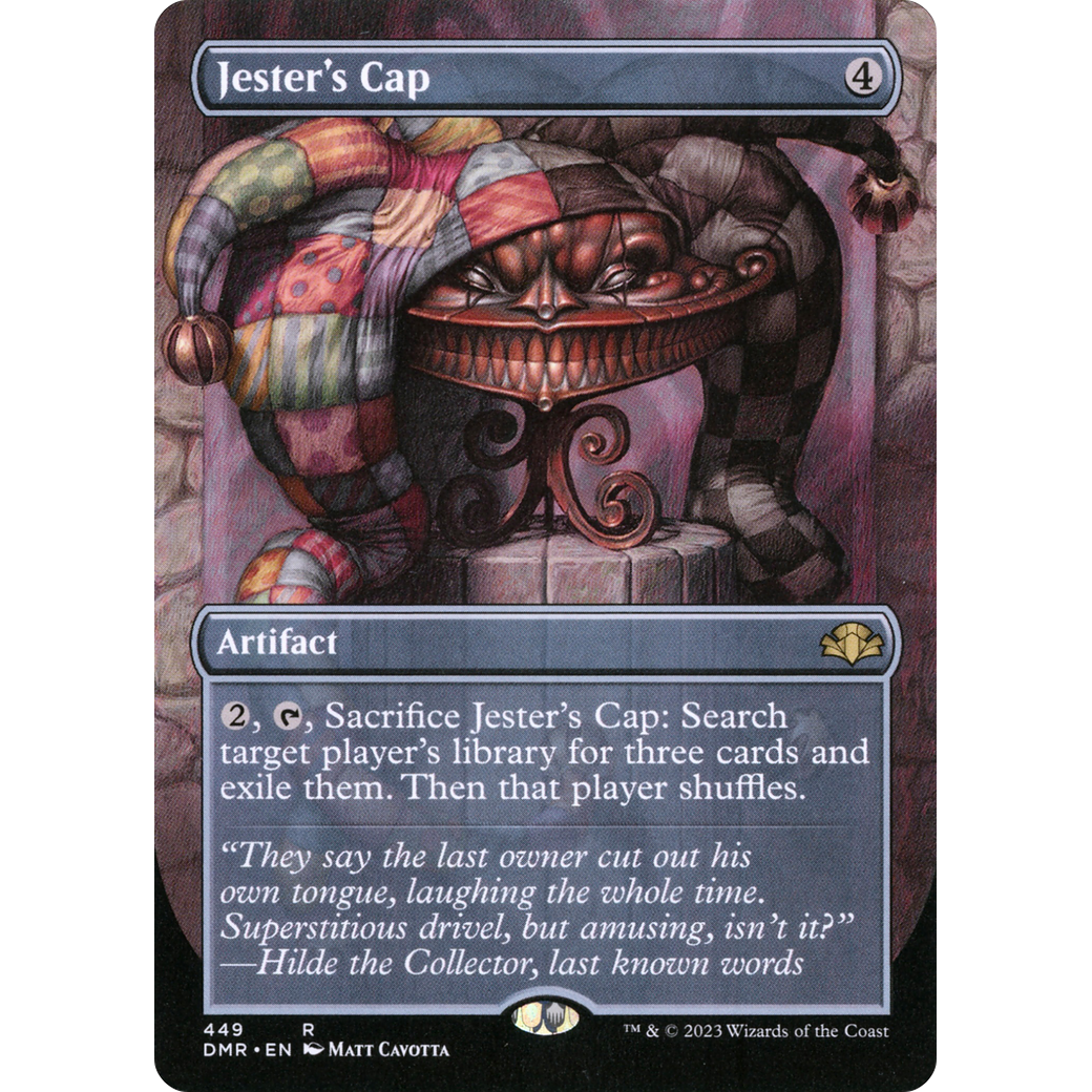 Jester's Cap (Borderless) (DMR-449) - Dominaria Remastered (Borderless)