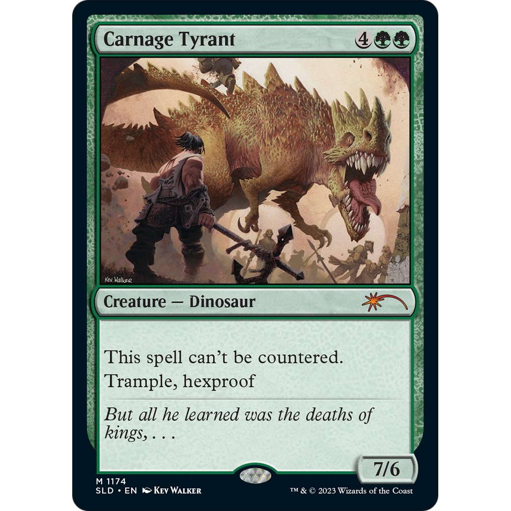 Carnage Tyrant (SLD-1174) - Secret Lair Drop Foil