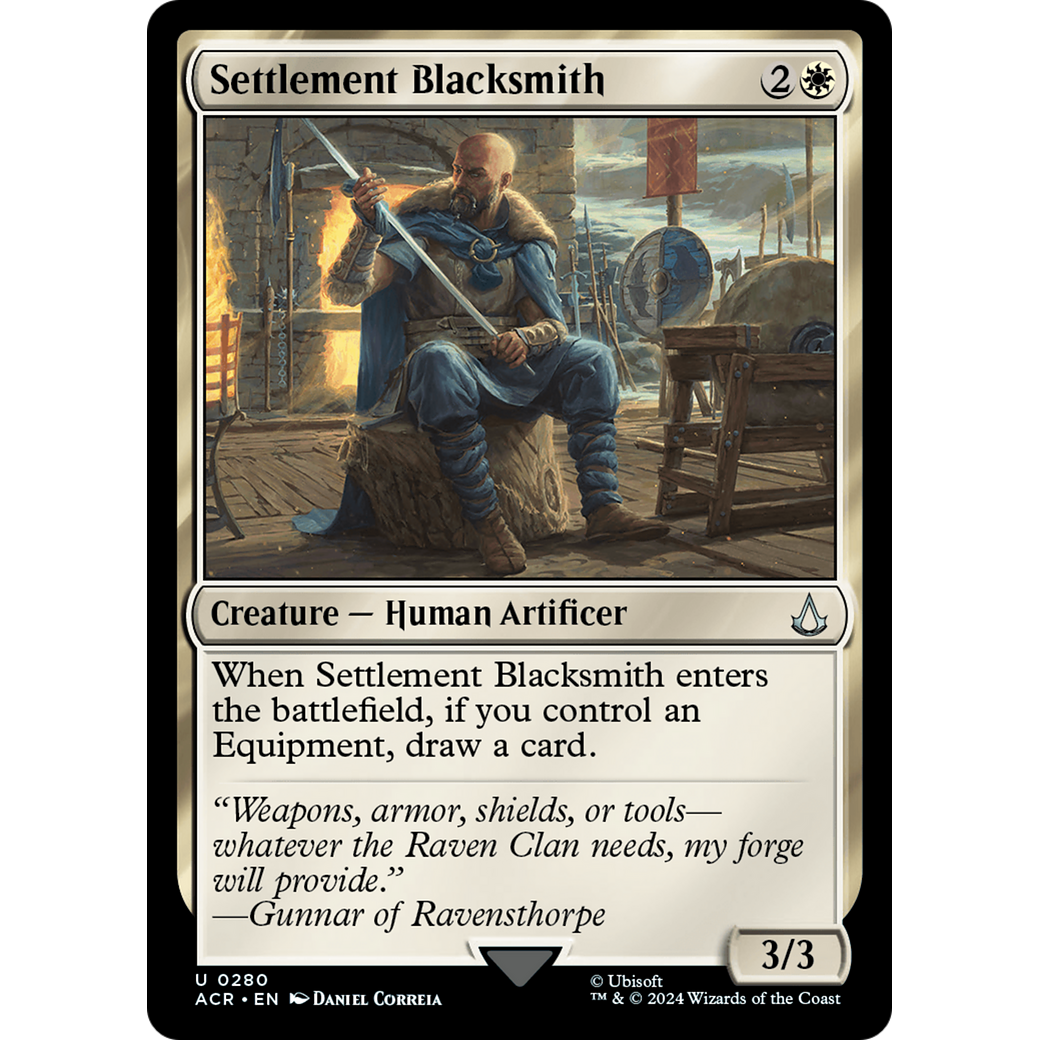 Settlement Blacksmith (ACR-280) - Assassin's Creed Foil