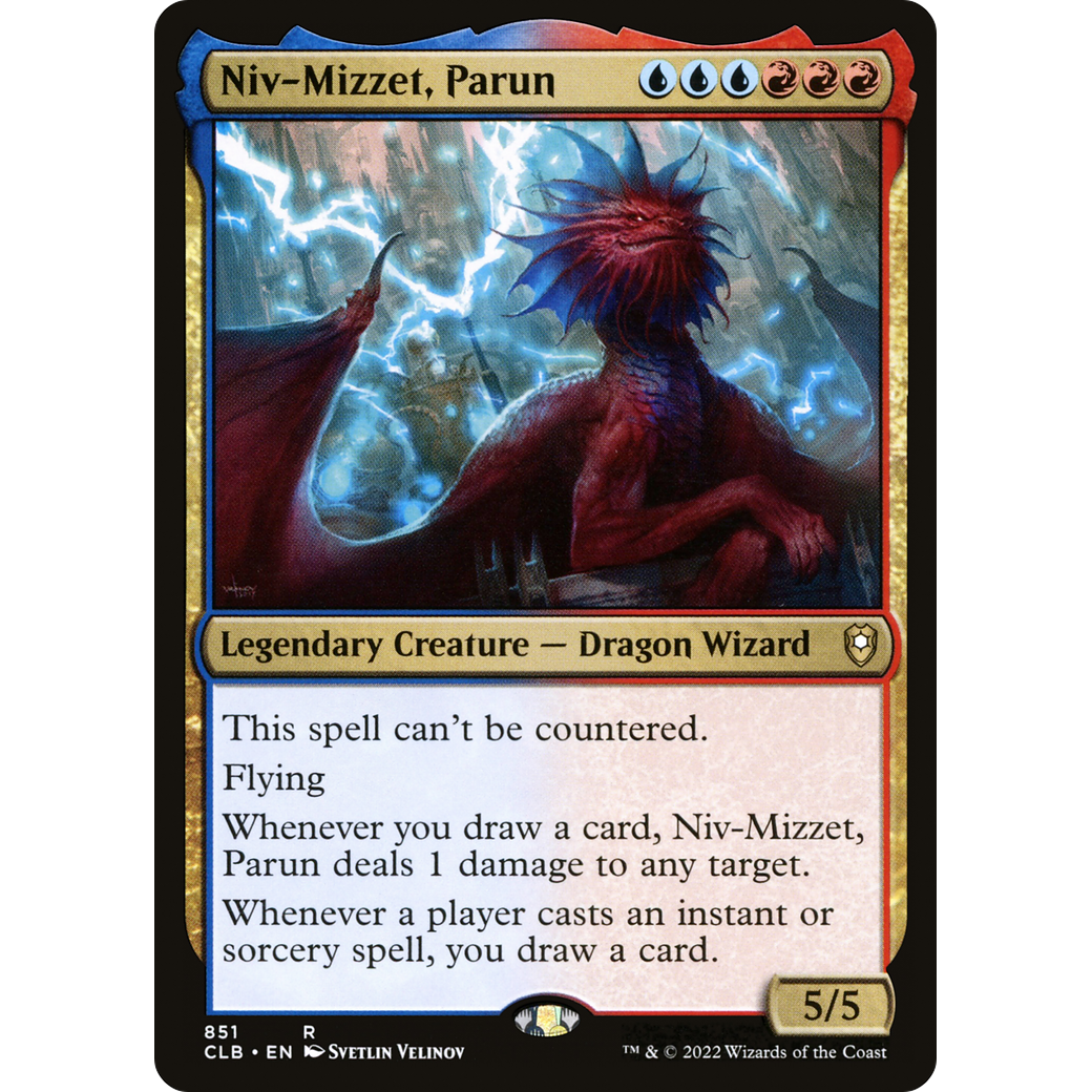 Niv-Mizzet, Parun (CLB-851) - Commander Legends: Battle for Baldur's Gate