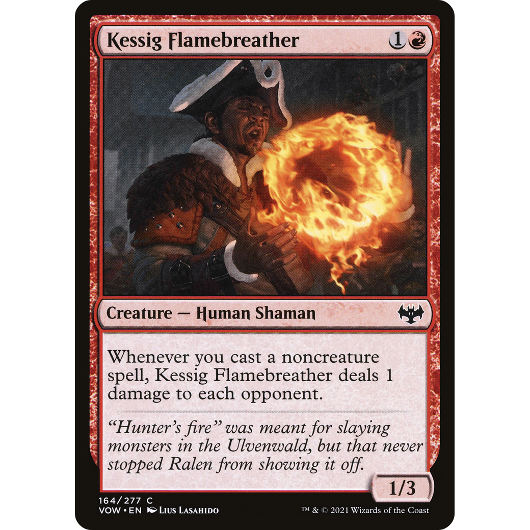 Kessig Flamebreather (VOW-164) - Innistrad: Crimson Vow