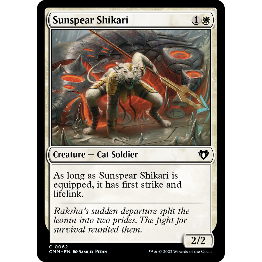 Sunspear Shikari (CMM-062) - Commander Masters