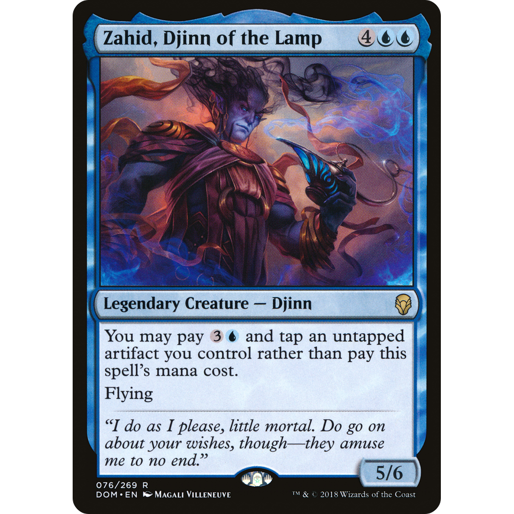 Zahid, Djinn of the Lamp (DOM-076) - Dominaria